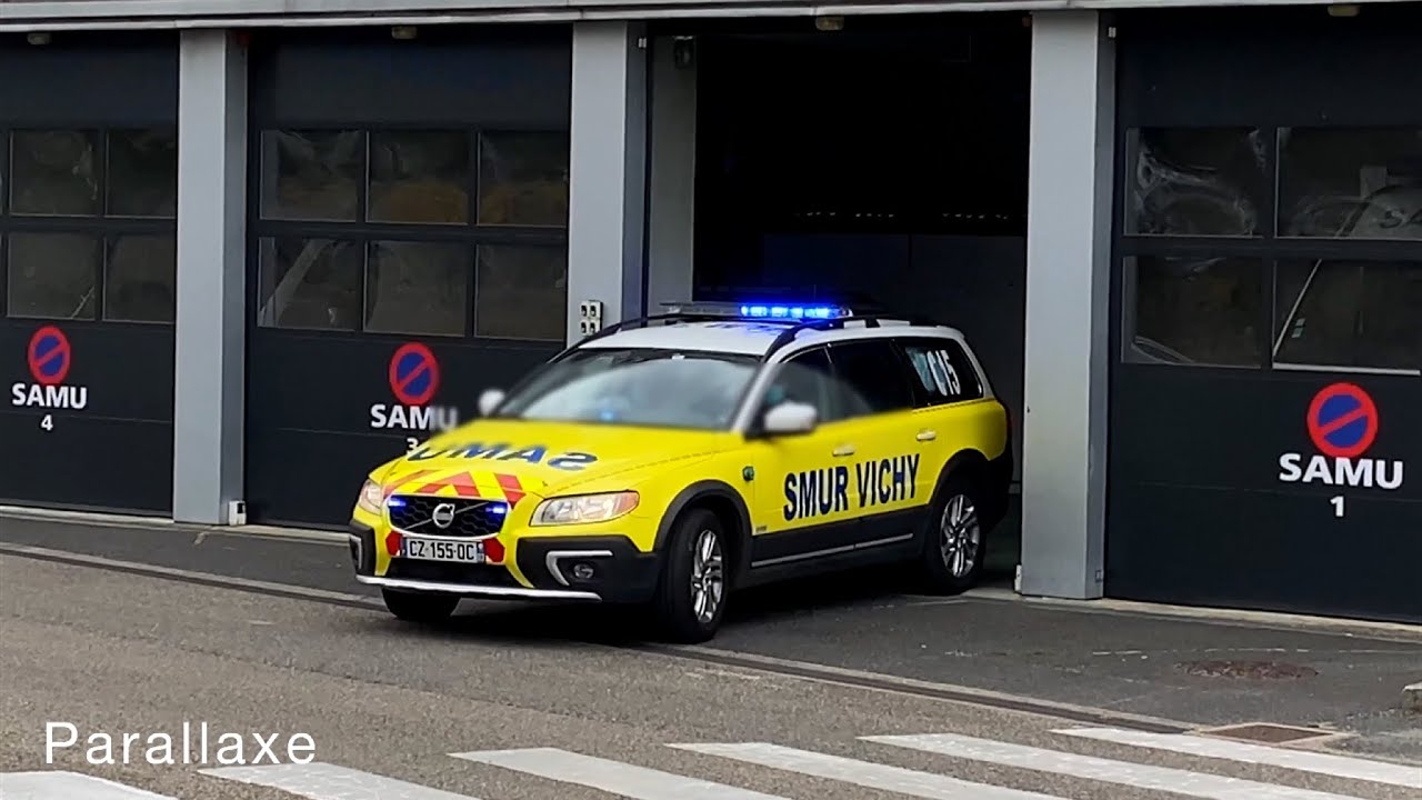 SAMU 03 SMUR Vichy en Urgence [Compilation]