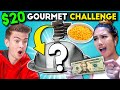Cooking A $20 Gourmet Meal For 2 | At Home Cooking Challenge