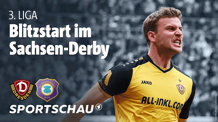 Dynamo Dresden - Erzgebirge Aue Highlights 3. Liga, 22. Spieltag | Sportschau Fußball