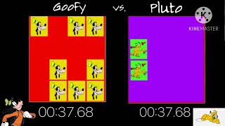 Goofy VS. Pluto