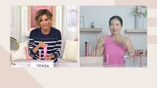 YENSA Beauty Pink Lotus Face Cream & Eye Cream 2-pc Set on QVC
