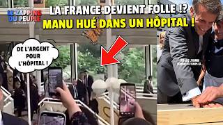 Macron hué par le personnel de l'hôpital Robert-Debré à Paris. On se fout de nous !?