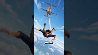 Could you survive falling from a plane with no parachute? #hypothetical #science #shorts