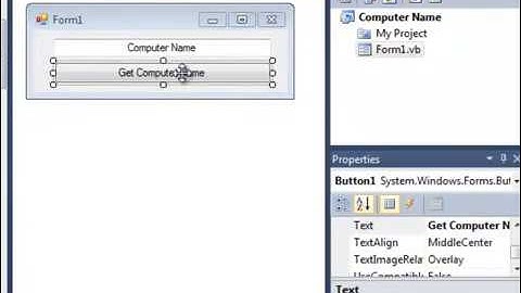 Visual Studio 2010 - How to Get Computer Name