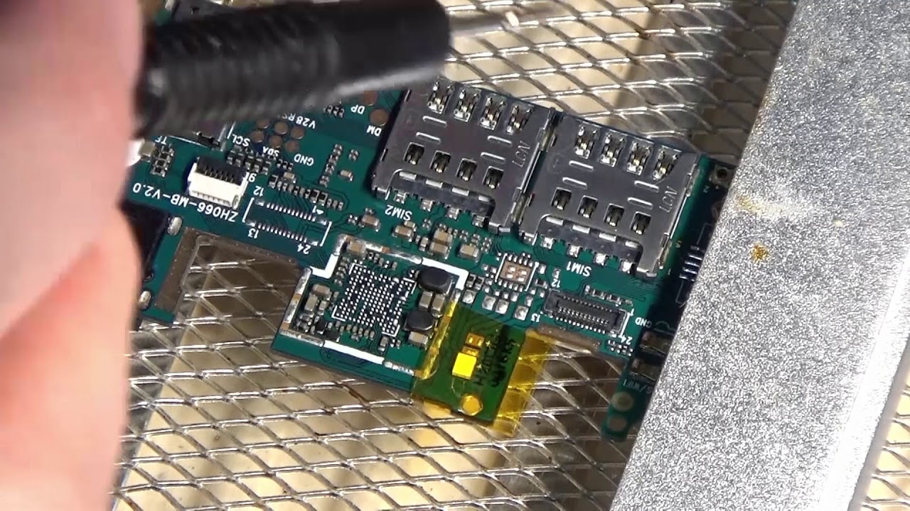 Неудачный ремонт FLY FS505. Замена КП MT6350V - YouTube