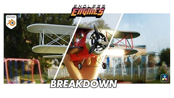 Endless Engine Render Challenge Breakdown | Toy Airplane