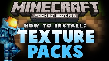Minecraft Pocket Edition | How to Install Texture Packs on Android (No Root) - MCPE 0.9.X
