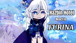 Hazbin Hotel + Helluva Boss react to Furina //Genshin impact // 45K special ☆