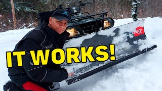 AWESOME Snow Plow Blade Hack for Gravel Driveways