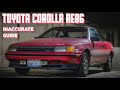 Toyota Corolla AE86 - An Inaccurate Guide