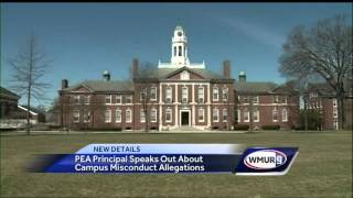 Phillips Exeter principal addresses investigations at school