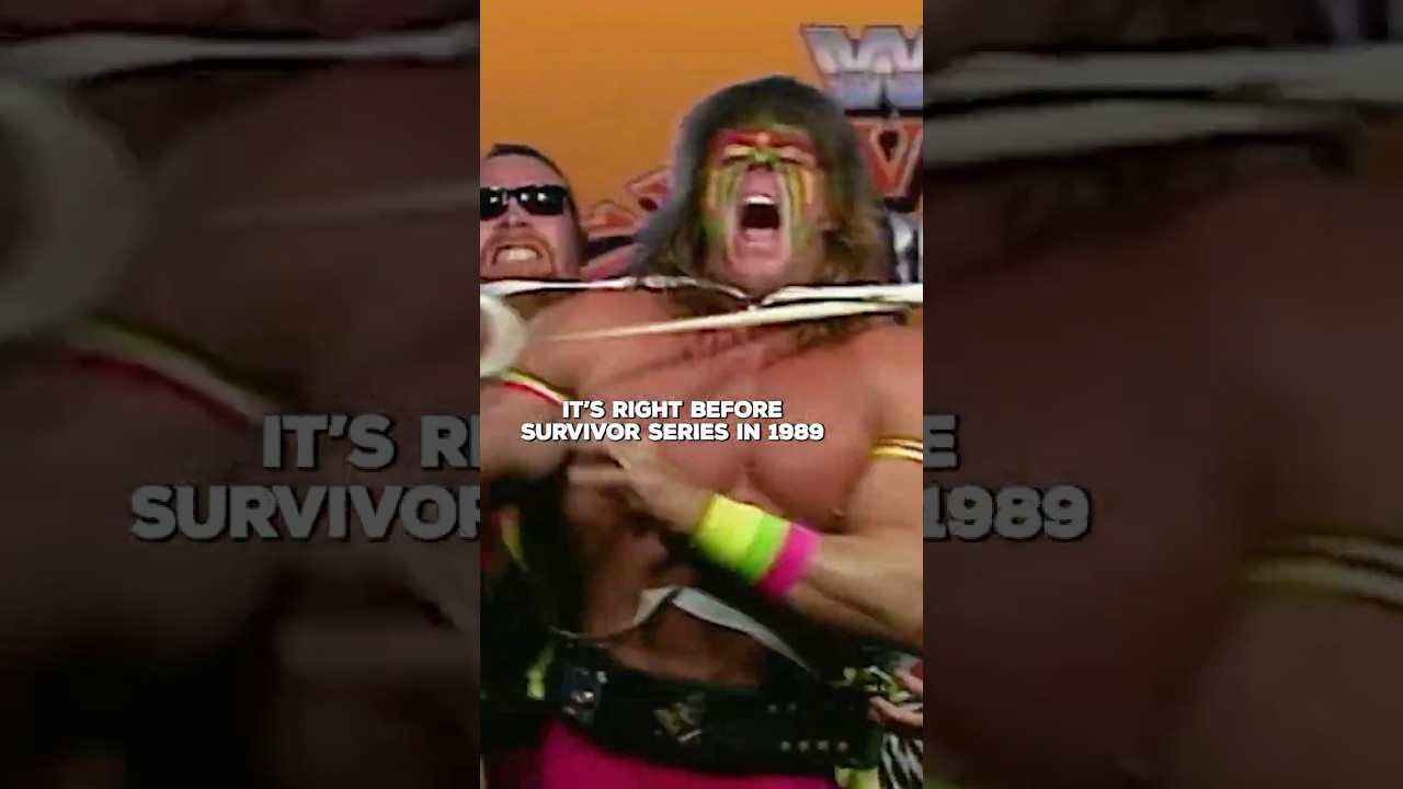 What Was Ultimate Warrior Doing In This Segment? 😂