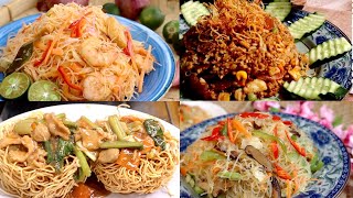 【4 Fried Rice and Fried Noodles Recipes] Tomyam Noodles/ Fried Vermicelli/Fried Rice/ Claypot Yi Mee by Shadajie Kitchen 傻大姐美食厨房 15,830 views 3 weeks ago 18 minutes