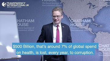 Annual Lecture 2019: Impact of corruption on universal health coverage