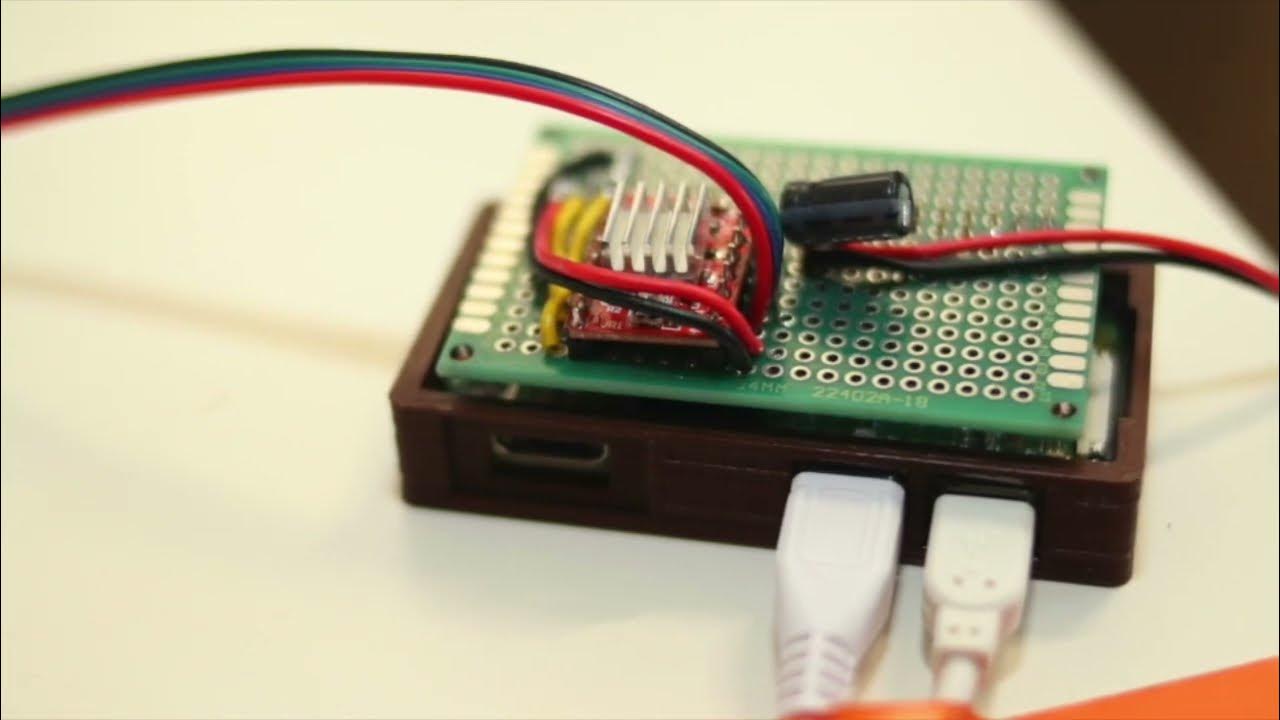 DIY focus stacking - rail photo motorisé - YouTube