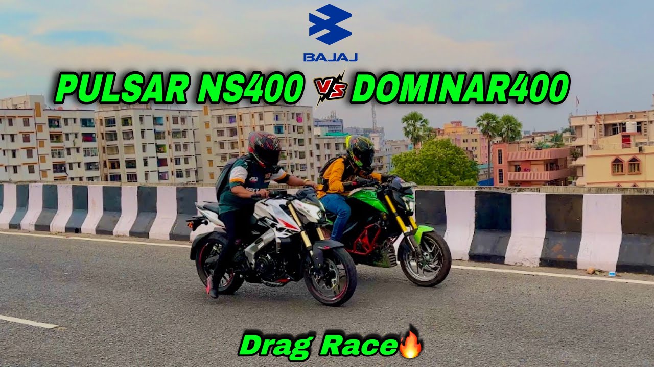 PULSAR NS 400 vs DOMINAR 400 | Drag Race Till Top End | Guess the Winner?😍
