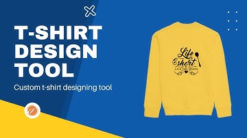 T-shirt designing video by setubridge product designer tool