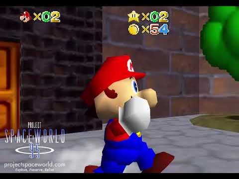 SpaceWorld 95 Archive - Lost Mario 64 1995 Commercial