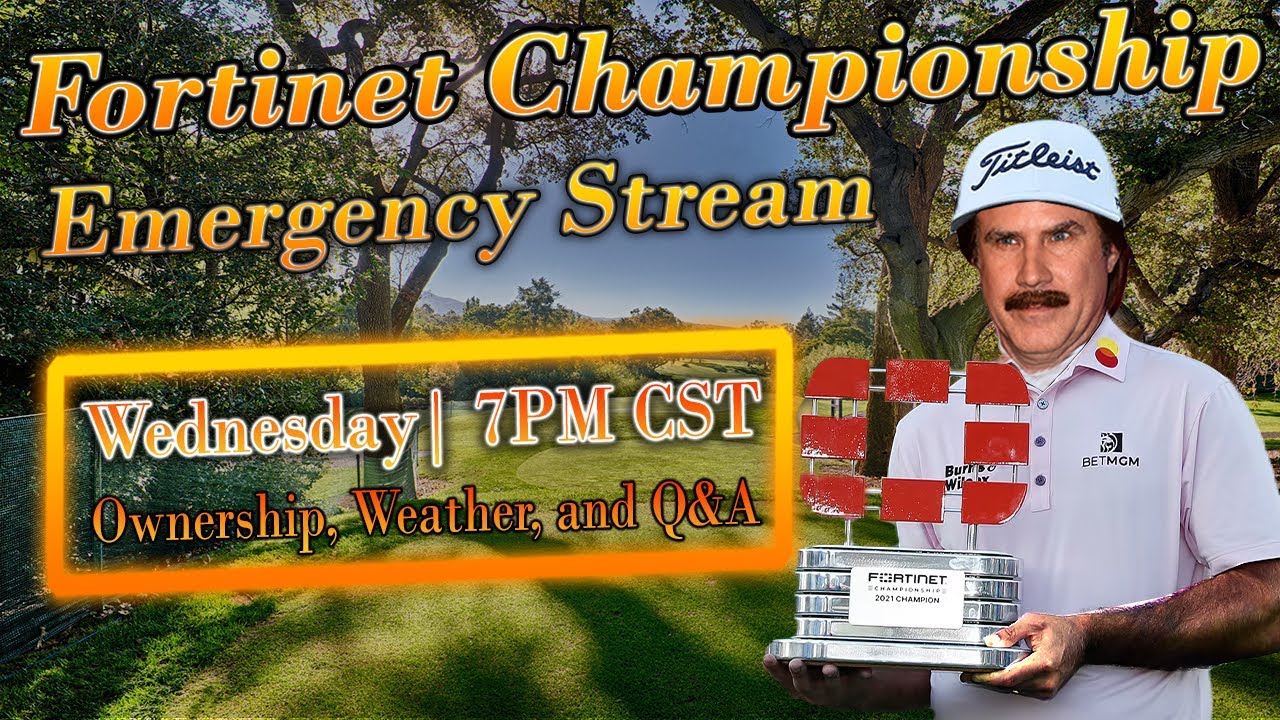 Fortinet Championship Emergency Stream PGA DFS DraftKings Strategy (Not) Picks