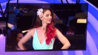 Sara Bareilles as Ariel - Part Of Your World (Little Mermaid Live at Hollywood Bowl 6/4/16) chords