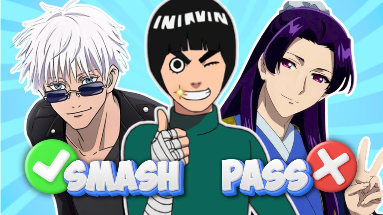 Smash or Pass 100 Anime Boys Challenge! 🔥| Anime Quiz | Part 2