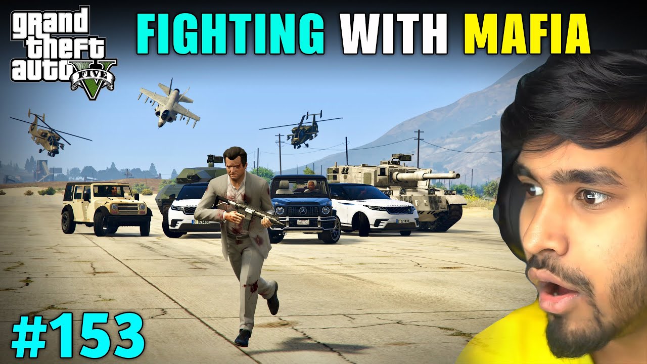 FIGHTING WITH MAFIA GONE WRONG  GTA 5 GAMEPLAY  153