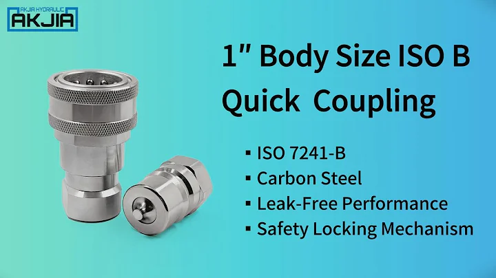 1″ ISO 7241-B Quick Coupling