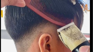 Học Cắt Tóc Nam Cơ Bản, Cách Hớt Tóc Chân Phương Trắng Chân Nhanh,Đơn Giản Đẹp NTN. VULEE