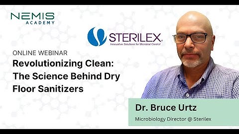 Revolutionizing Clean  The Science Behind Dry Floor Sanitizers, Dr Bruce Urtz