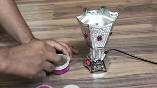 How to Use Powdered Bakhoor with Electric Insense Burner - Marvi Perfumers - Bakhoor Al Shamama screenshot 1