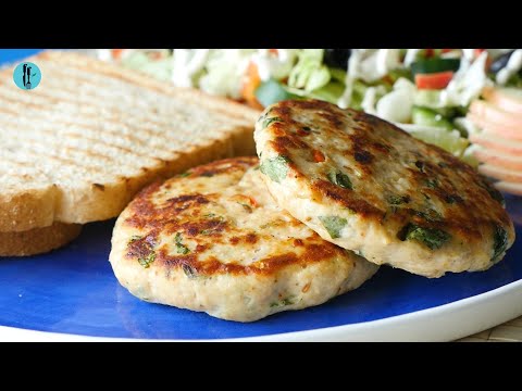 Healthy Chicken Patty Recipe By Healthy Food Fusion