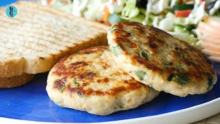 Healthy Chicken Patty Recipe By Healthy Food Fusion