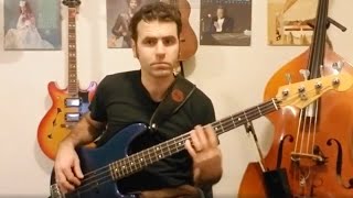 Video thumbnail of "A Night in Tunisia - Bass Line Play Through (With Sheet Music)"