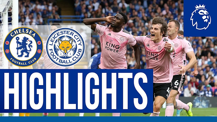 Ndidi Secures Point! | Chelsea 1 Leicester City 1