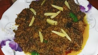 palak keema saag recipe/saag keema recipe easy/ traval special/banane mai saralor khane me lahjawab