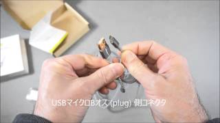 エニープロ Anypro マイクロusbケーブル2