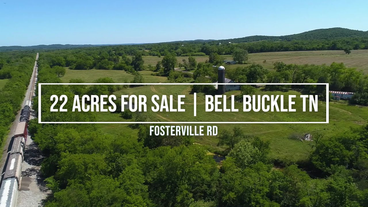 22 Acres Fosterville Rd Bell Buckle TN Creekside Land for Sale YouTube