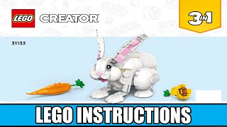 LEGO Instructions | Creator | 31133 | White Rabbit (Book 1)