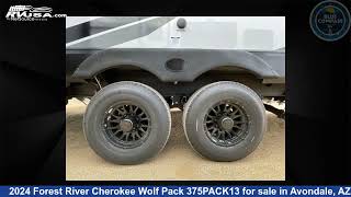 Eye-catching 2024 Forest River Cherokee Wolf Pack Toy Hauler RV For Sale in Avondale, AZ | RVUSA.com