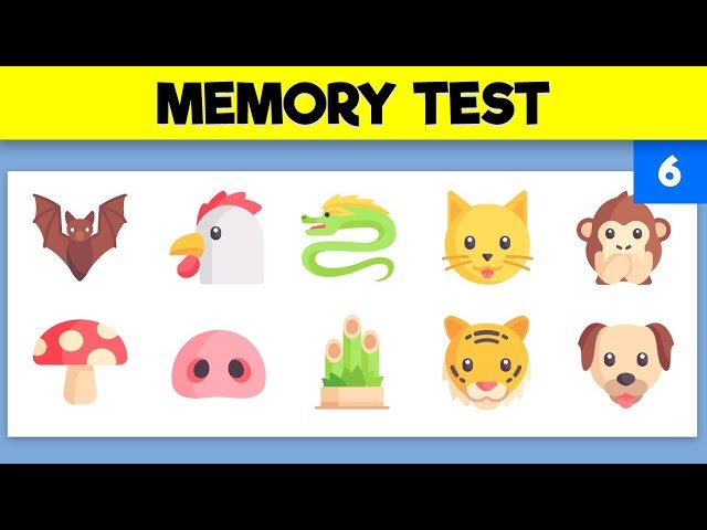 Test: How Strong Is Your Memory? - PlayJunkie