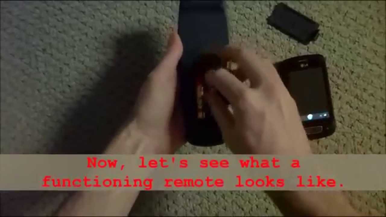 How to Check TV Remote Sensor YouTube