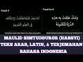 Maulid Habsyi simtudduror terjemahan indonesia