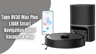 Tapo RV30 Max Plus Review | Self-Emptying Robot Vacuum & Mop with 5300Pa Suction!