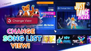 NEW View Change feature! (Legacy and Modern) | Just Dance.exe 1.0.0 (Sneak Peek) | Fangame