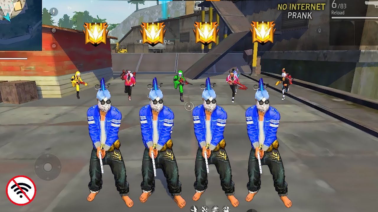 No Internet Prank Gone Hilarious 🤣 | FREE FIRE FUNNY GAMEPLAY | ZENO FF