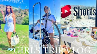 Unforgettable Girls Trip in LA: Youtube Event, Sailboats, DIY Sneakers &amp; More
