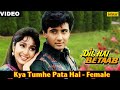 Kya Tumhe Pata Hai Full Video Song | Dil Hai Betaab | Vivek Mushran, Pratibha Sinha | Alka Yagnik