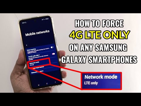 How To Force 4G LTE Only On Any Samsung Galaxy Smartphones