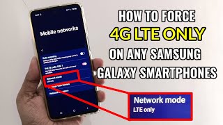 How To Force 4G LTE Only On Any Samsung Galaxy Smartphones screenshot 5