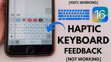 iOS 16.5 Haptic Keyboard Feedback Not Working [FIXED]